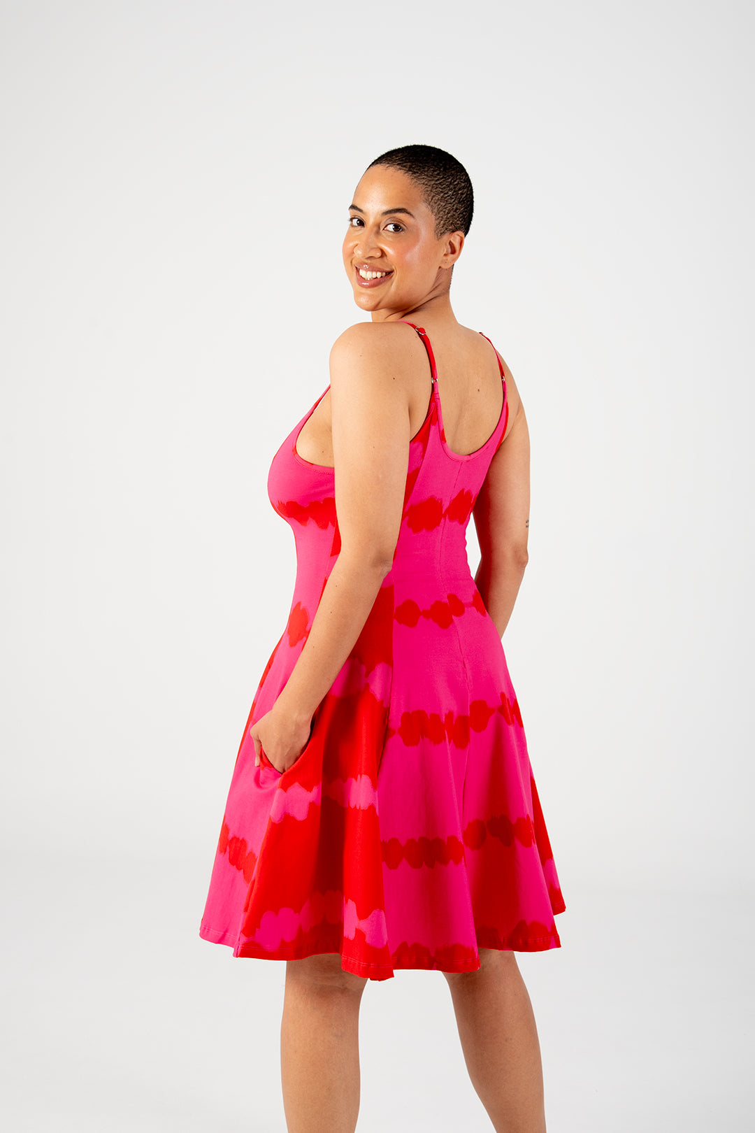 Asri Mini Dress in All the Pinks