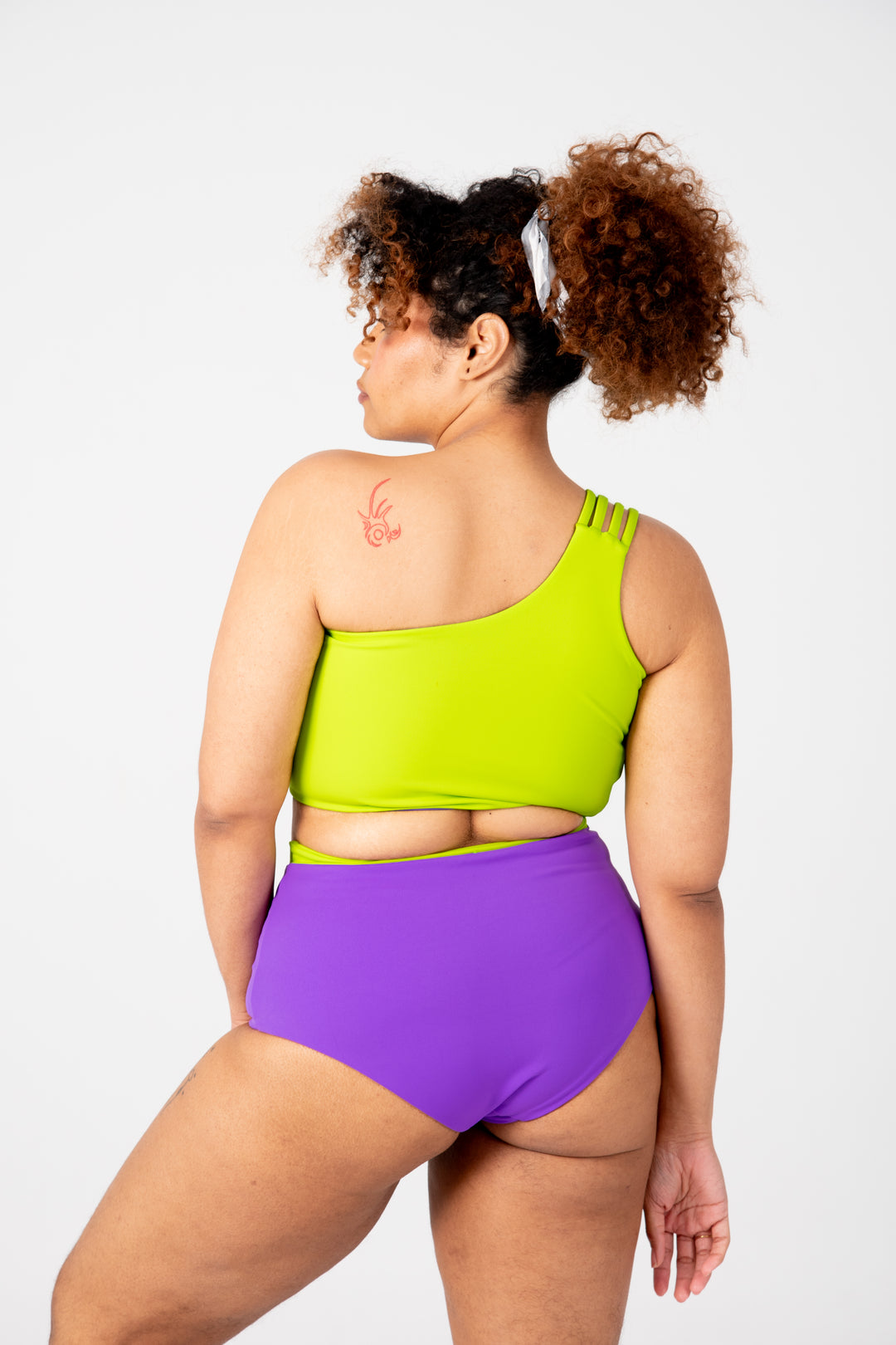 Got-You-Cover Reversible High Waist Regular In Grape And Apple Sours