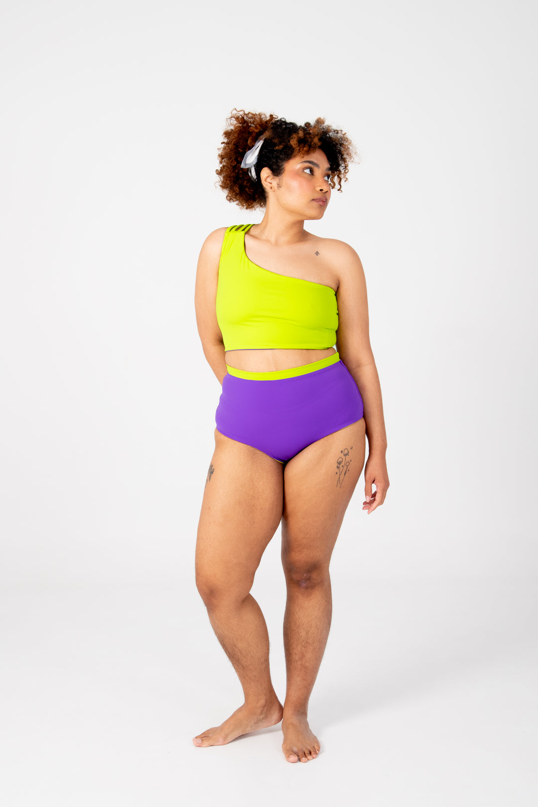 Got-You-Cover Reversible High Waist Regular In Grape And Apple Sours