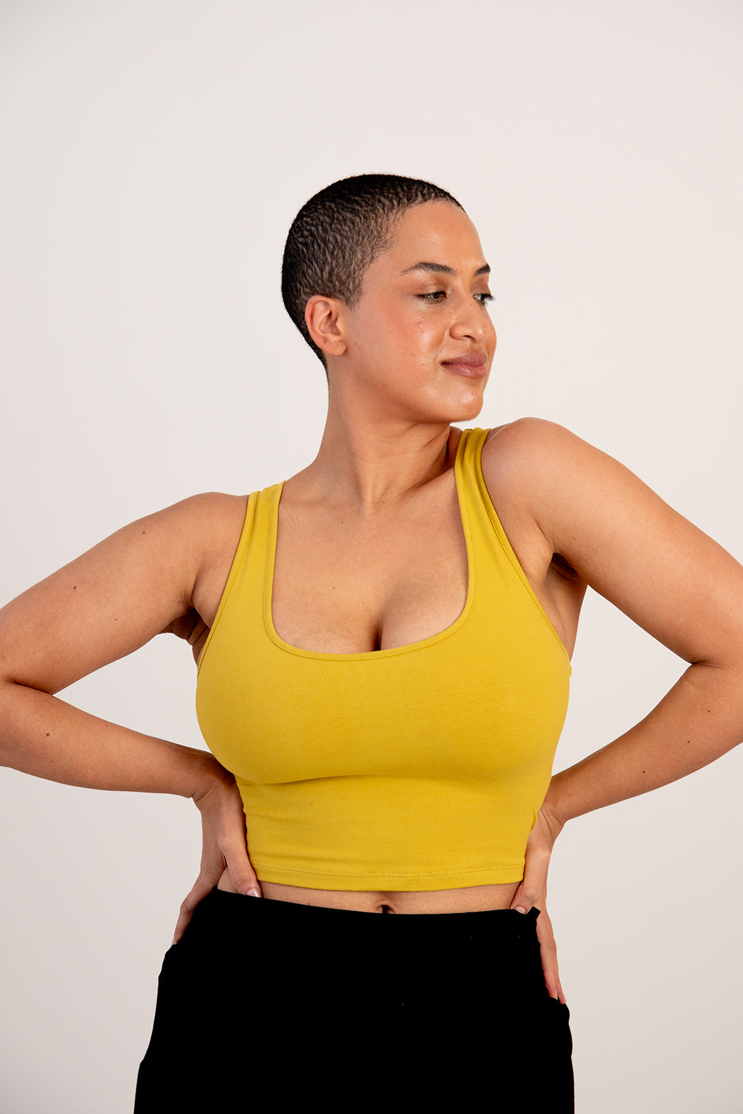 SHINNI_NECK_FULL_LENGTH_TANK_IN_MUSTARD_SEED